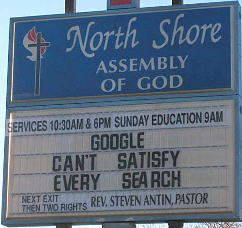 Google versus God