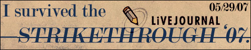 LiveJournal Strikethough