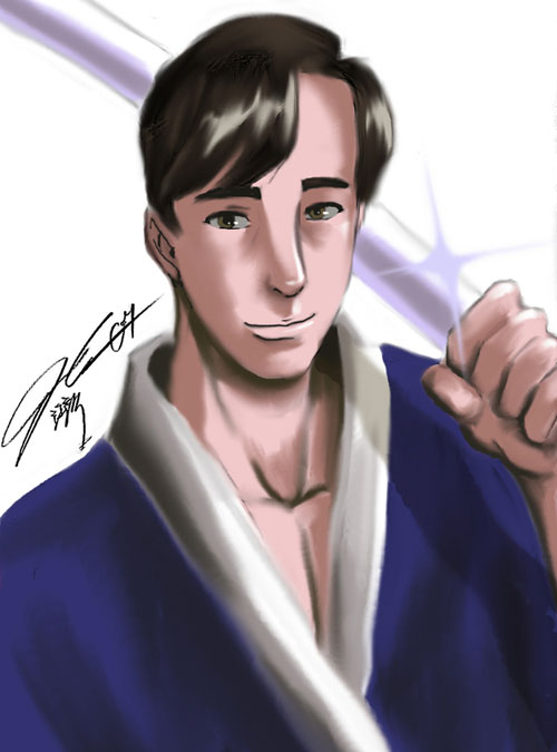 Me as Kuno by Ian Cang Colored by Fatima Camiloza