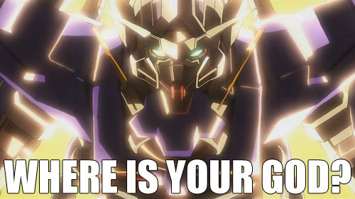 Gundam Exia: Where is Your God?