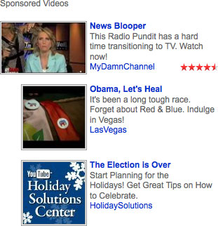 YouTube Sponsored Videos