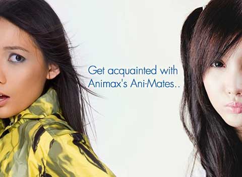 Stephanie Henares and Alodia Gosiengfiao as Animax Ani-Mates Stephanie Henares and Alodia Gosiengfiao as Animax Ani-Mates